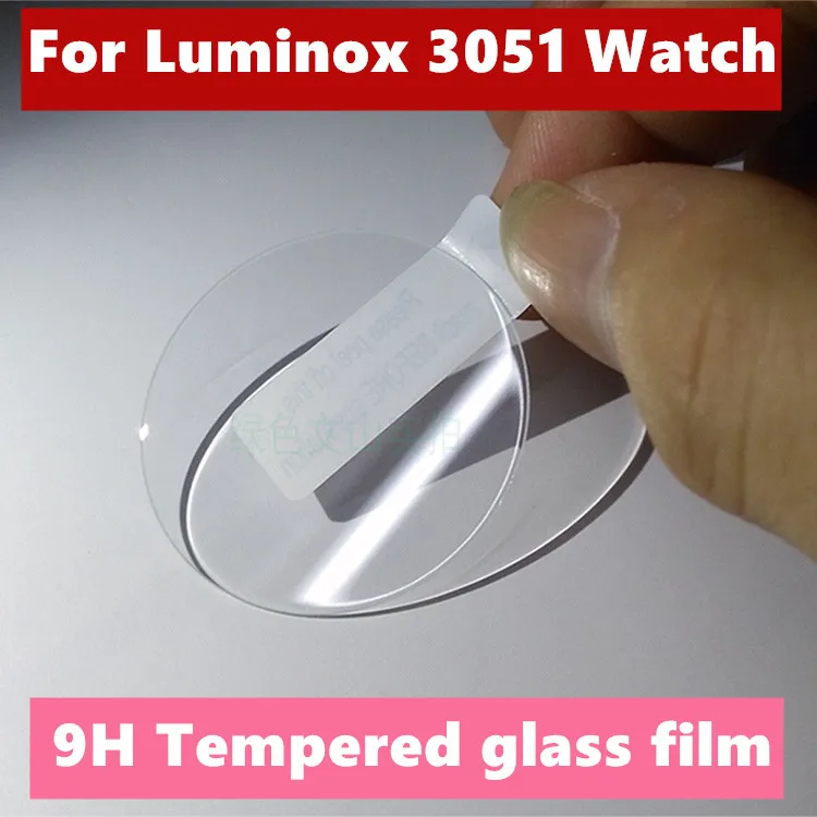 

Закаленное стекло 5 шт./лот 9H 2.5D, защитная пленка для экрана Luminox 3051, защитная пленка для часов, защитные аксессуары для экрана