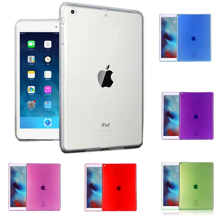 Для Apple iPad Pro 9 7 дюйма мягкий чехол из ТПУ кристально прозрачный Ультратонкий для