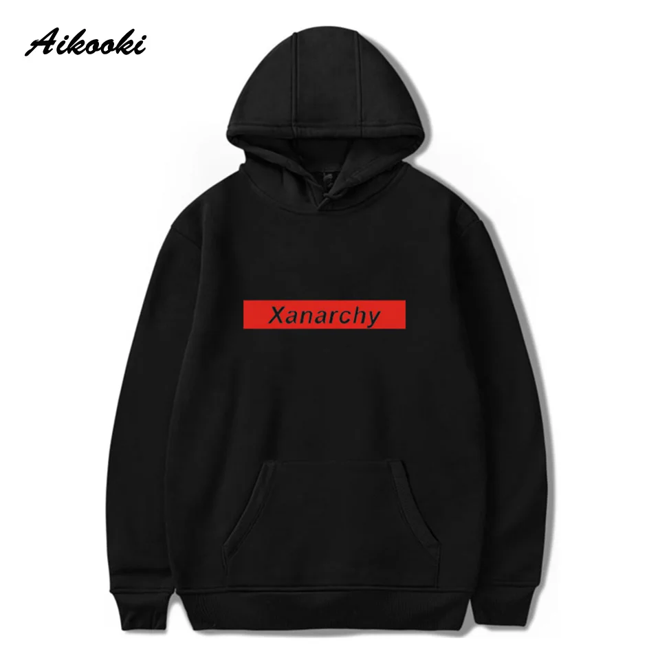 Aikooki Lil xan хлопок для мужчин/для женщин толстовки кофты осень весна пуловер Harajuku Xanarchy Lil xan глаза дизайн спортивный костюм пальто