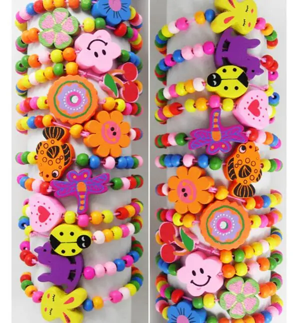 150 шт. детские деревянные браслеты 12 видов|bracelet designer|bracelet wholesaledesigner bracelet |
