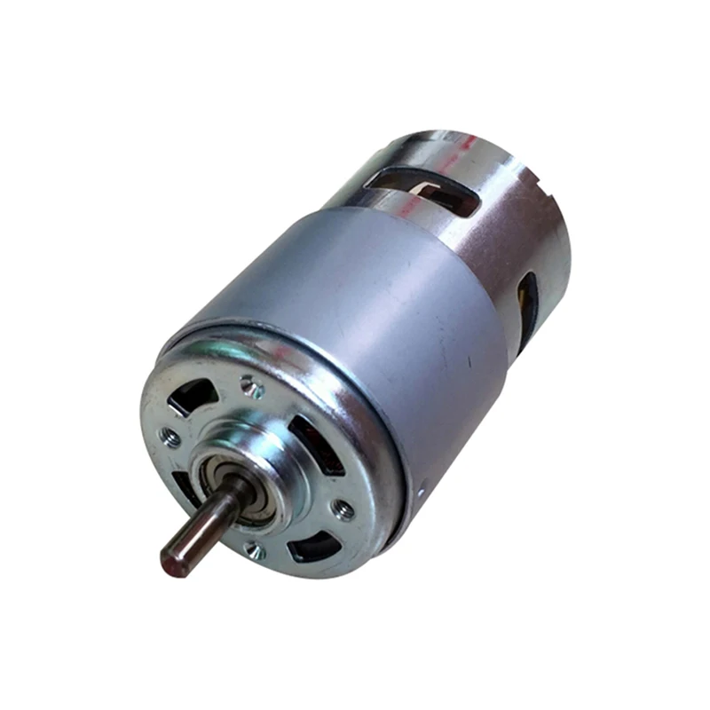 

795 DC Motor Large Torque High Power DC12V-24V Universal Motor Double Ball Bearing Mute High Speed Round Axis Dropshipping