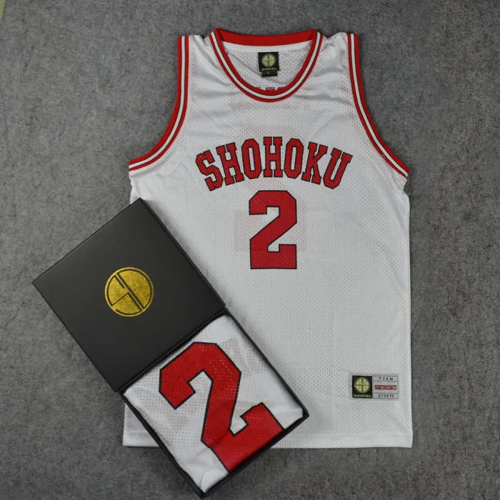 Трикотажная футболка для баскетбола без рукавов с рисунком аниме Slam Dunk костюм