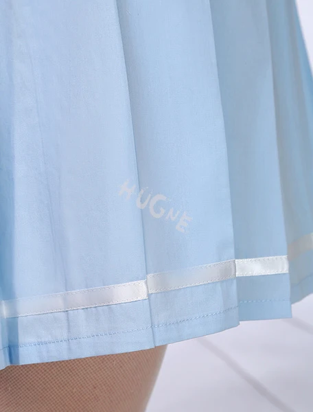 

Light Blue Lolita Skirt Sailor Style