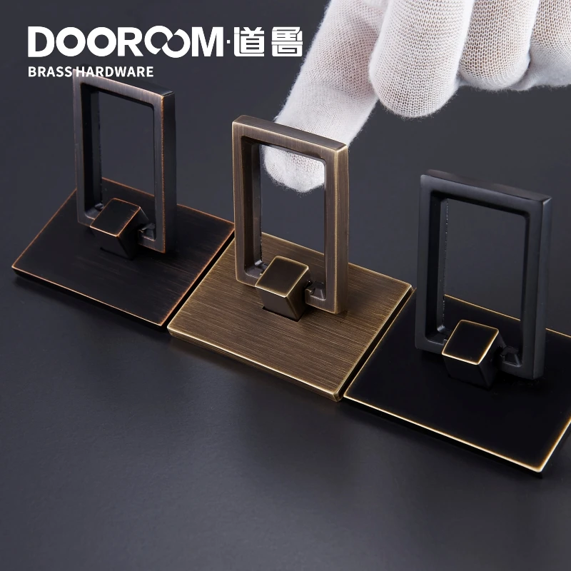 Dooroom латунная Мебельная ручка шкаф комод выдвижной ящик современный Юго