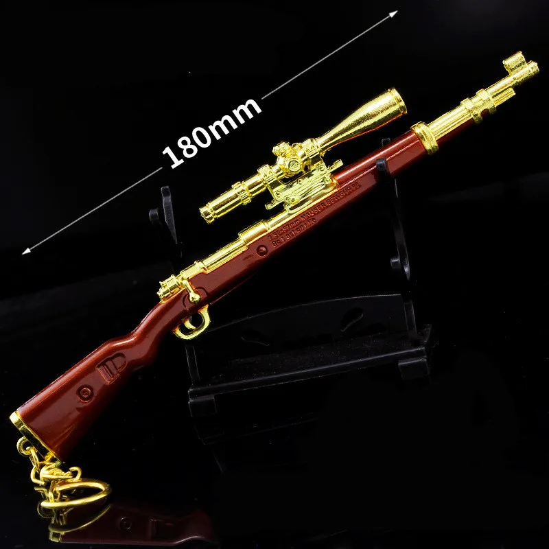 Игра PUBG SKS SCAL оружие картридж Съемный пистолет Модель 17 см Брелок высокого качества игровой брелок для ключей любовника подарки