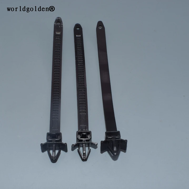 worldgolden 100pcs 142mm Releasable Cable Strap for Honda#90672-SA0-0030(90672SA00030) Mazda#9928-91-053(992891053) | Автомобили и