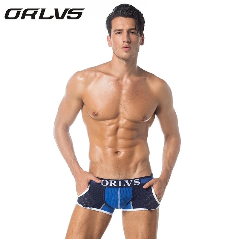 Бренд Для мужчин шорты-боксеры хлопок нижнее белье сексуальное боксеры