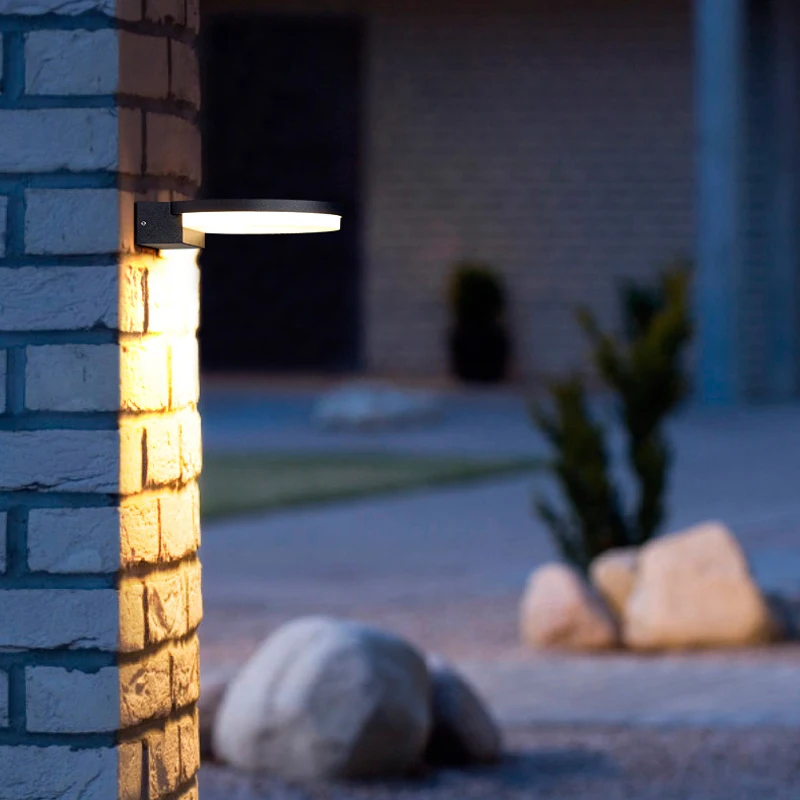 Wecus наружная лампа светодиодный настенный светильник крыльцо балкон садовый