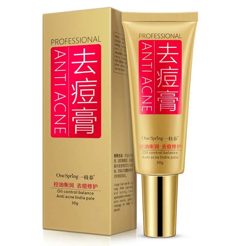 Профессиональный крем для ухода за кожей OneSpring против акне контроль жирности