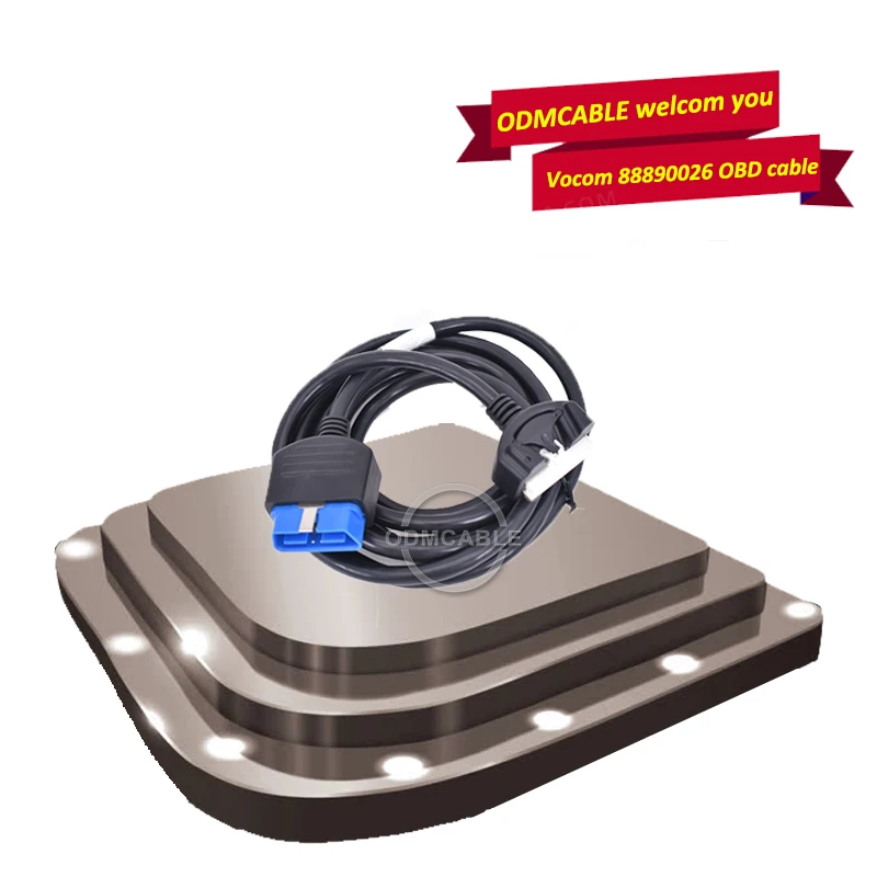 Vcads кабель 88890026 OBD диагностический для vcads интерфейс 88890020/88890180 сканер|cable diagnostics|cable