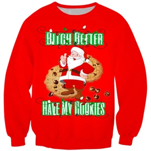 color as the picture PLstar Космос Прямая ; г.; Новая мода Crewneck Толстовка Рождественский получить освещены Ханука принт 3d Для мужчин Для женщин Повседневное пуловеры - Цвет: color as the picture