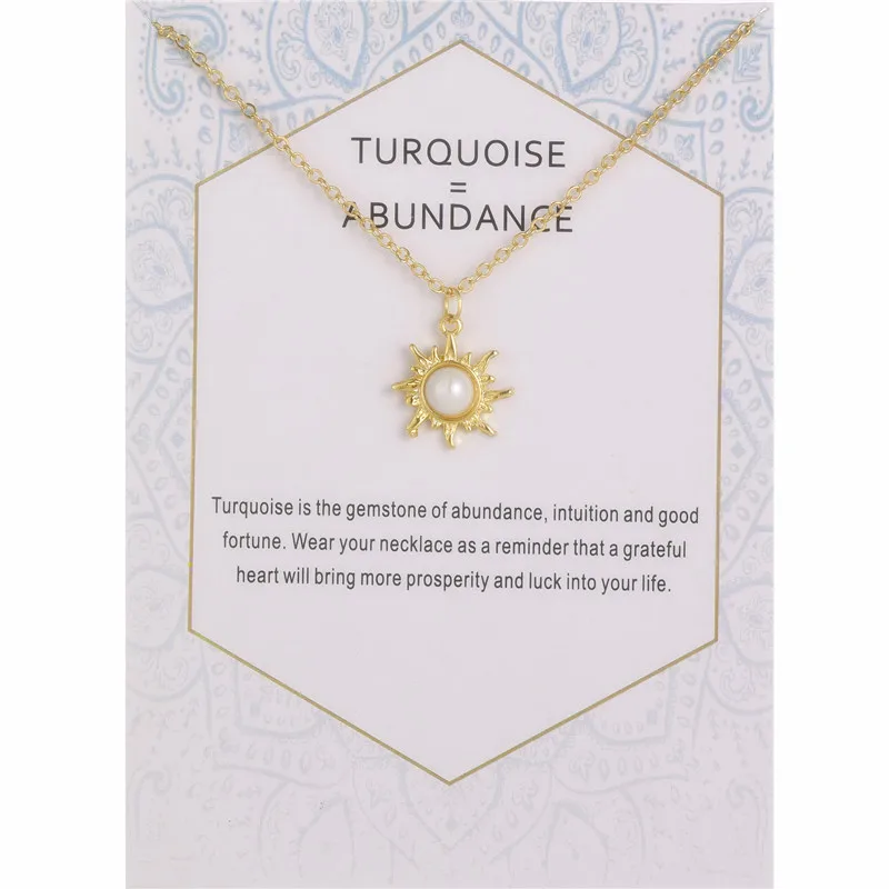 Модные ювелирные изделия большое количество жемчужин подвеска Good Vibes Only sun Sunshine
