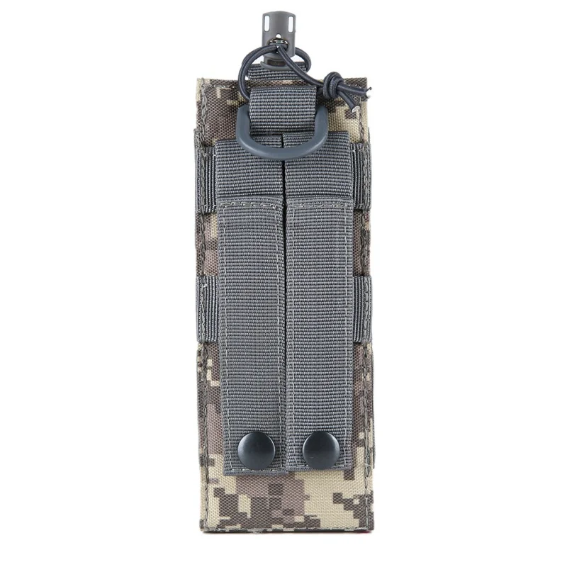 600D нейлон тактический Molle бутылка для воды чехол военный чехол для фляги кобура Открытый путешествия чайник сумка спортивная сумка - Цвет: ACU