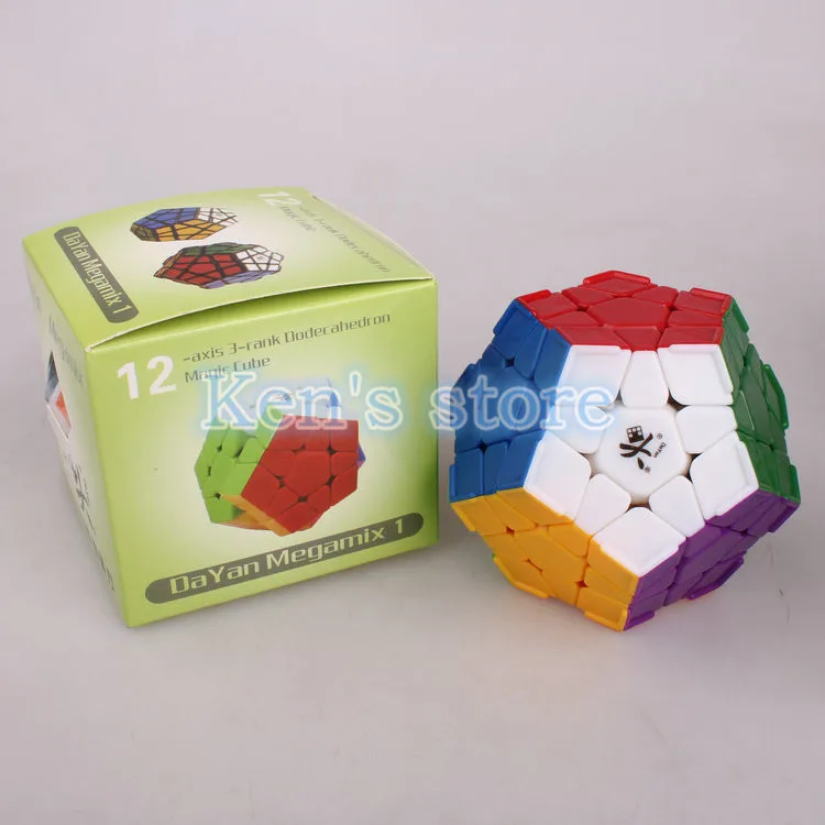 Новый бренд DaYan Megaminx Dodecahedron кубик-головоломка без примесей с угловыми хребтами