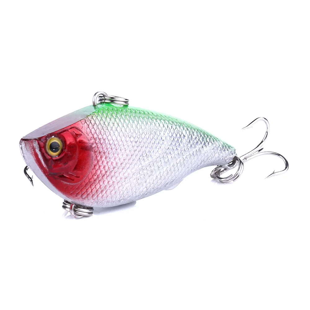 1 шт. 55 мм игровая VIB пластиковая приманка crankbait 7 5 г вибрационная рыболовная