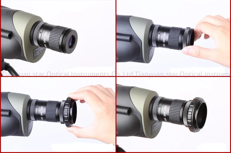 Celestron дистанционный ED Ахроматический len series80mm100mm монокулярный телескоп азот заполненный водой высокой мощности охотничьи Монокуляры