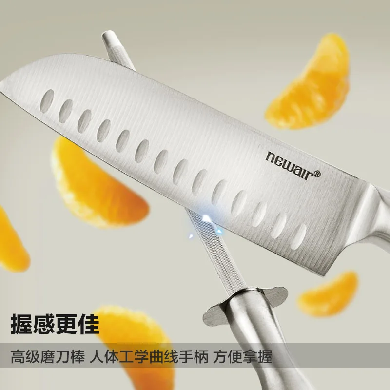 Набор кухонных ножей из нержавеющей стали Многофункциональная точилка для резки