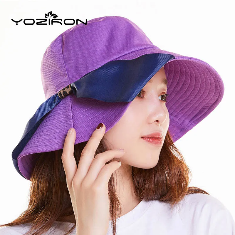 

Fashion Panama Summer Cotton Bucket Hats Men Women Unisex Bucket Hat Women Outdoor Cap Solid Casual Flat Fisherman Caps