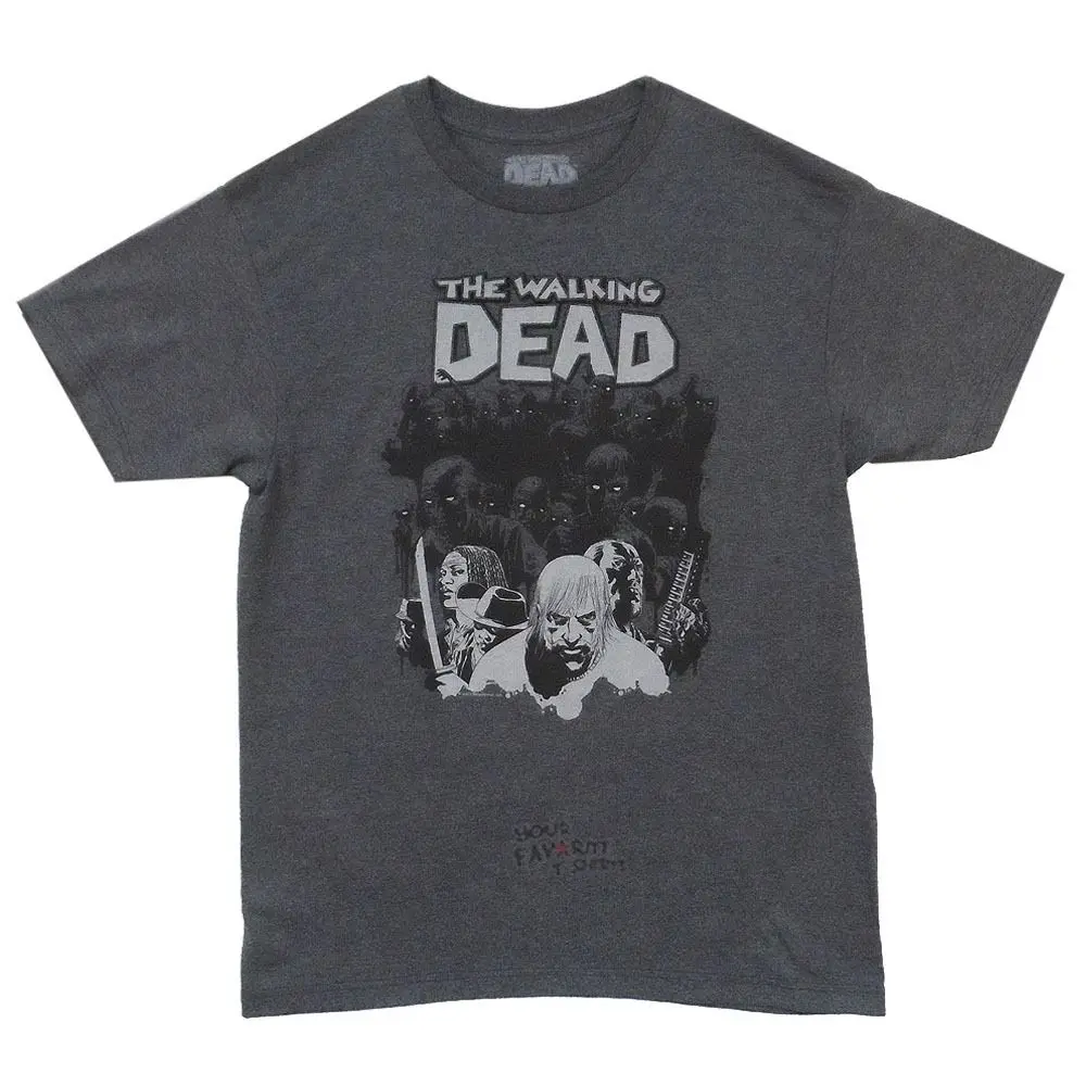 The Walking Dead комиксов зомби стадо лицензионный для взрослых Футболка Cool