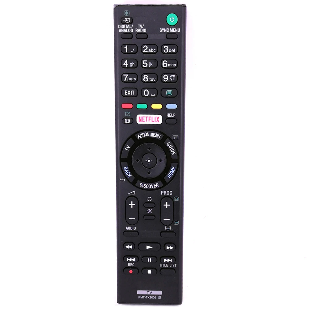 Новый пульт дистанционного управления RMT-TX200E для Sony TV KD-65XD7504 K KD-65XD7505 Fernbedienung |