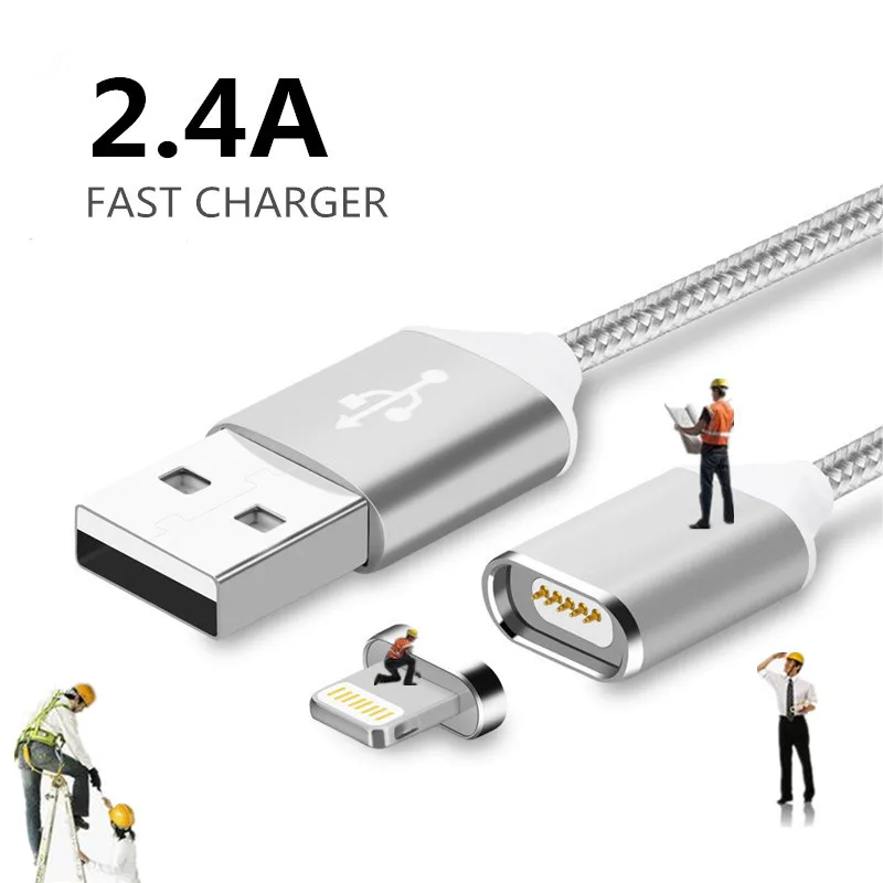 Бинго стиль магнитный кабель зарядное устройство для USB Магнитный зарядный iphone 5 6