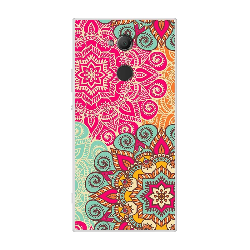 Корпус для sony Xperia XA2 ультра силиконовая Мягкая задняя крышка для Xperia X A2 ультра h4233 мультфильм шаблон чехол для телефона оболочка coque
