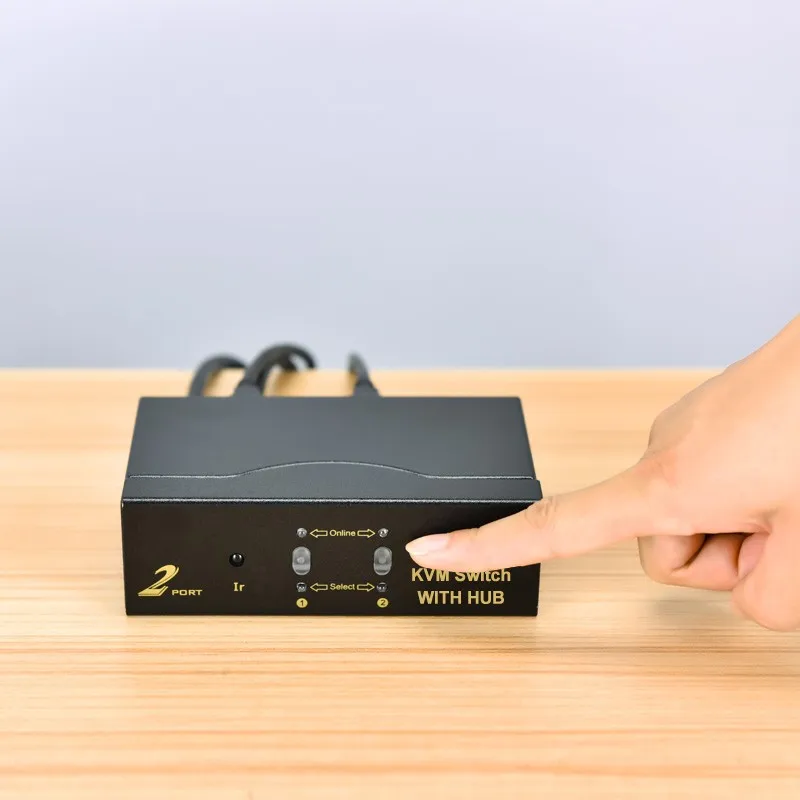 2 порта KVM переключатель HDMI совместимый USB2.0 Mit аудио сплиттер Maus tastatur 4 karat x HD Schalter с