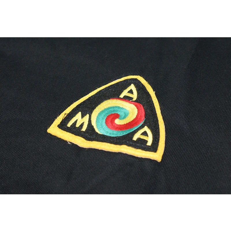 США стиль тюрьма большая полоса с длинным рукавом Футболка мужская мотоциклист