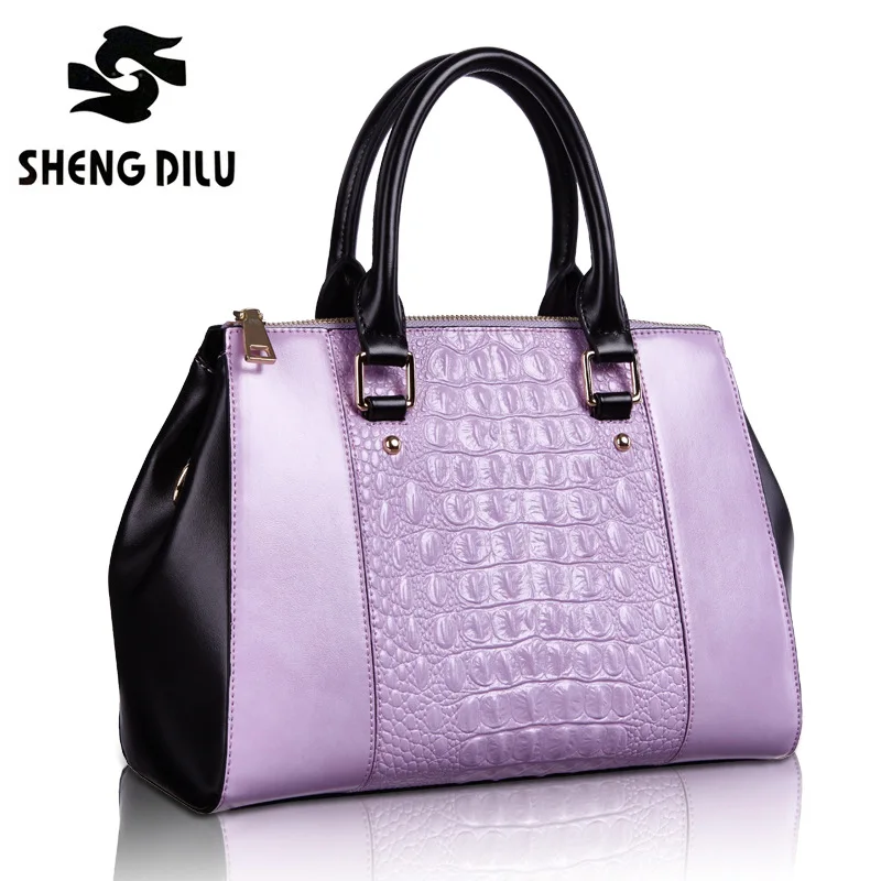 2017 роскошные сумки Натуральная Кожа Деловых Женщин Дамы Посланник Плеча Сумку Из