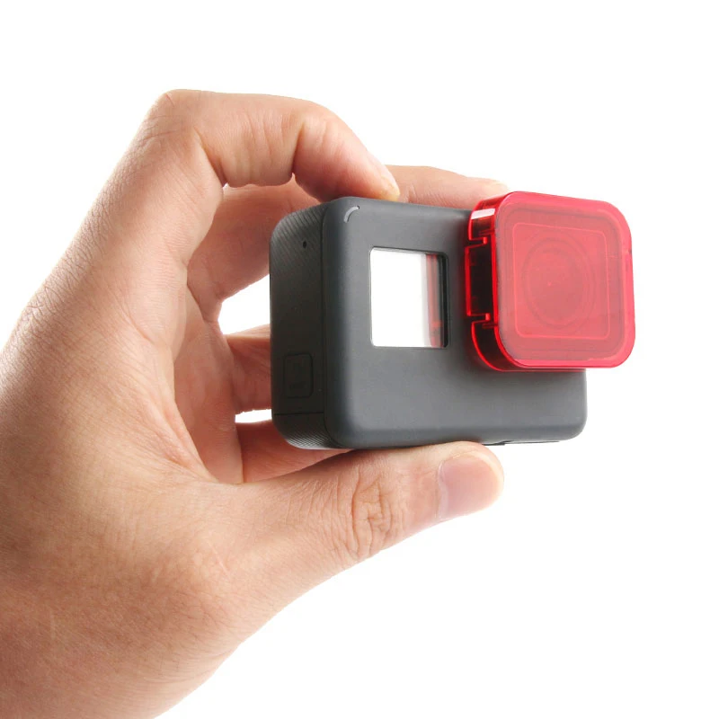 Фильтр для дайвинга Gopro 5 Профессиональный 6 цветов фильтр желтого красного