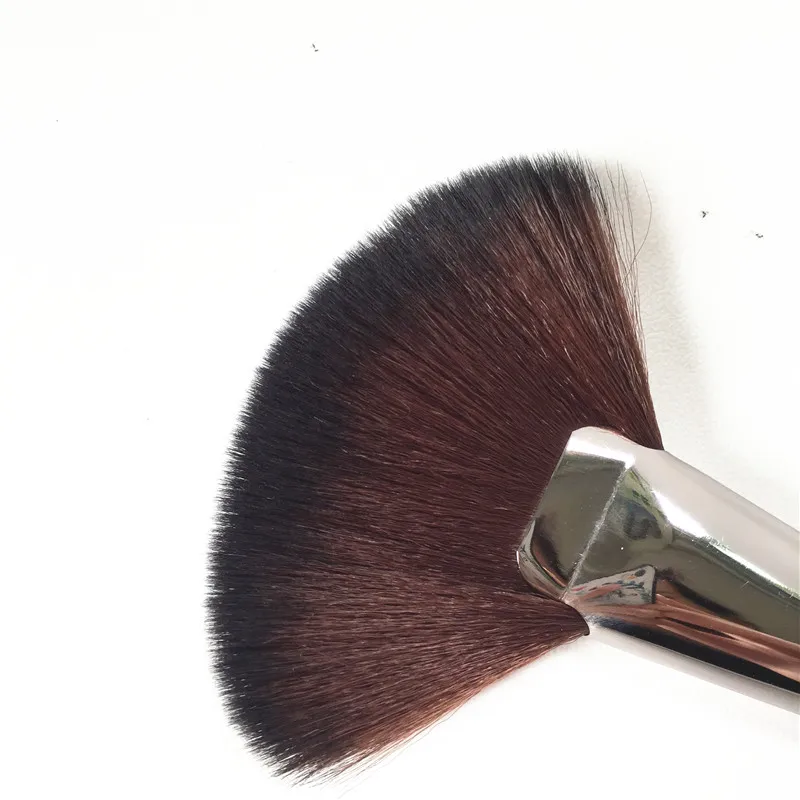 Powder Fan Makeup Brush Large 134 - Bronzer Sculpting Beauty Cosmetics Blender Tools | Красота и здоровье