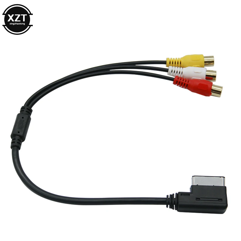 Автомобильный AUX-кабель AMI MDI MMI USB RCA DVD видео аудиовход AUX кабель провод для Audi A4 A6 A7