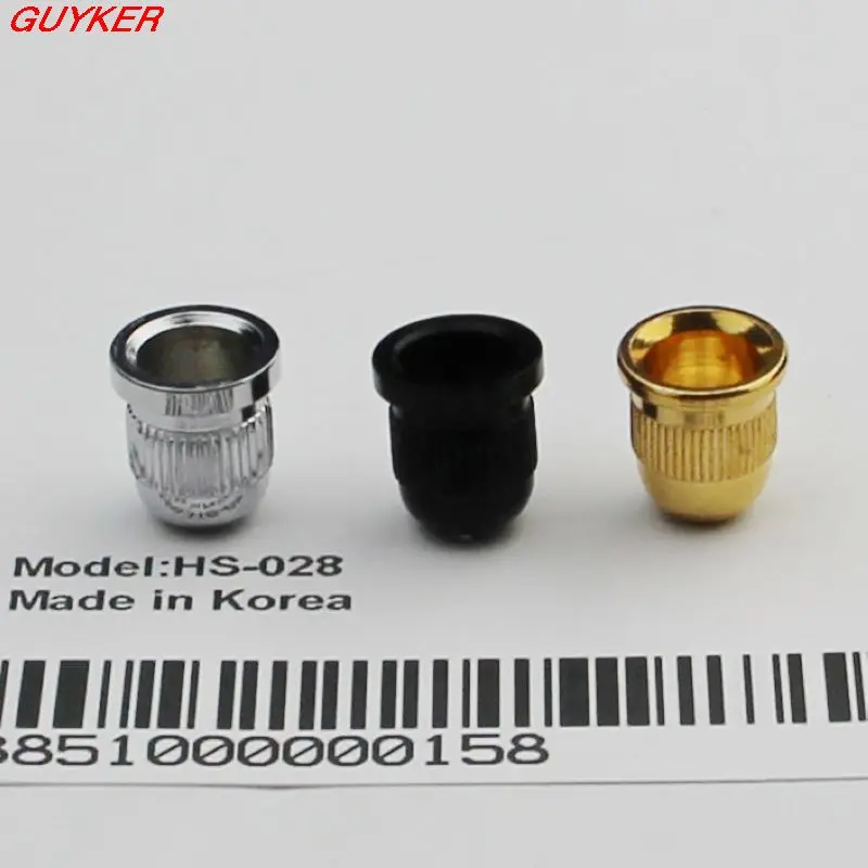 

1 Pcs String mounting ferrules for bass guitar Chrome/ Black/ Gold