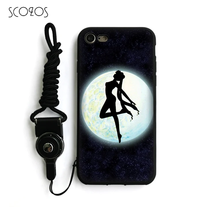 SCOZOS японский аниме милый Сейлор Мун силиконовый чехол для телефона IPhone X 5 5S Se 6 S 7 8