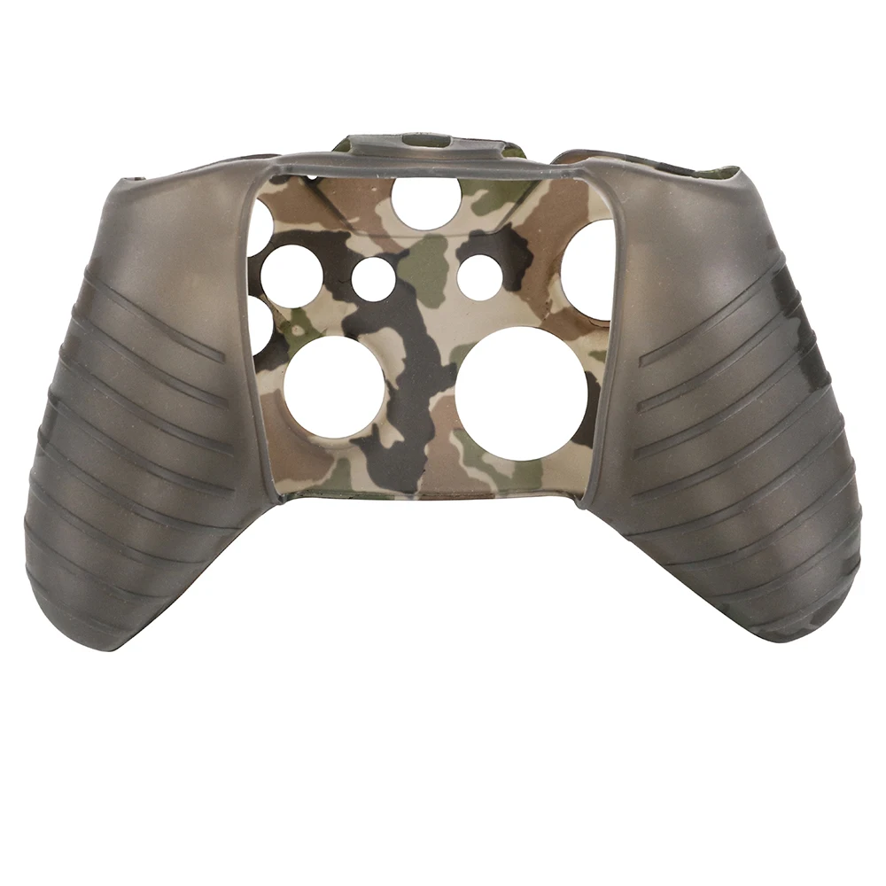 2017 YTTL 10PC/LOT New for Xbox One S Controller Case Silicone Cover Skin Controllers camo case | Электроника