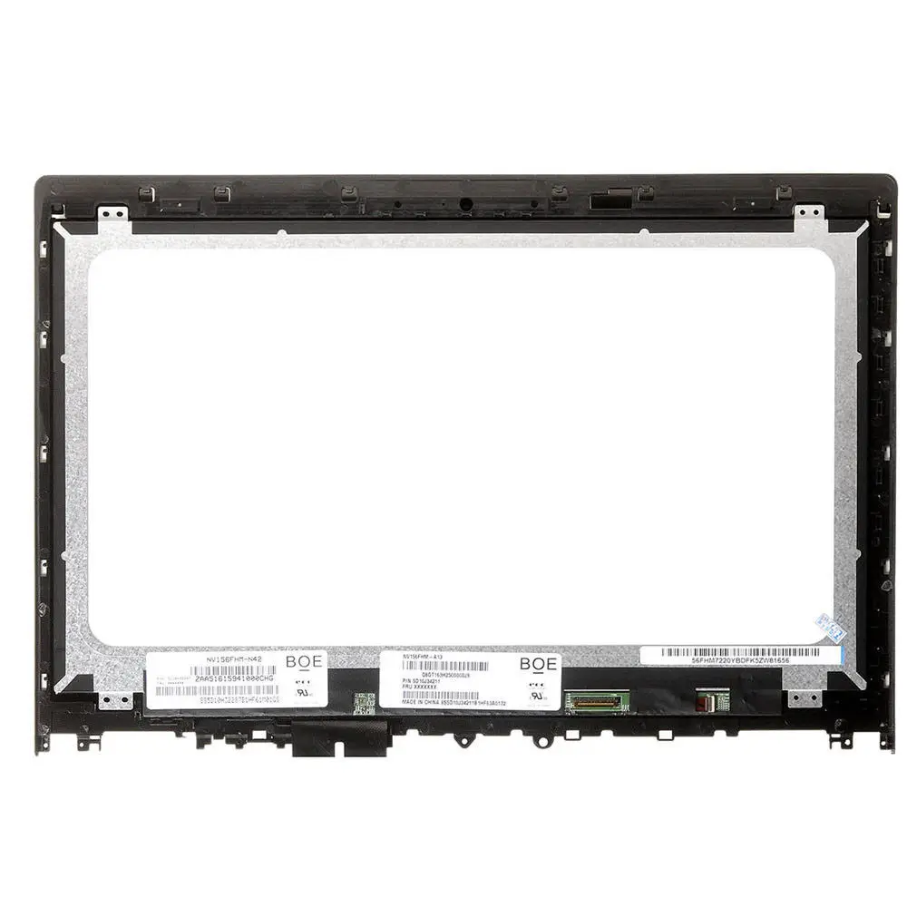 Для Lenovo Edge 2 15 1580 NT156FHM N42 FHD ЖК сенсорный экран дигитайзер в сборе рамка|bezel|lenovo lcd