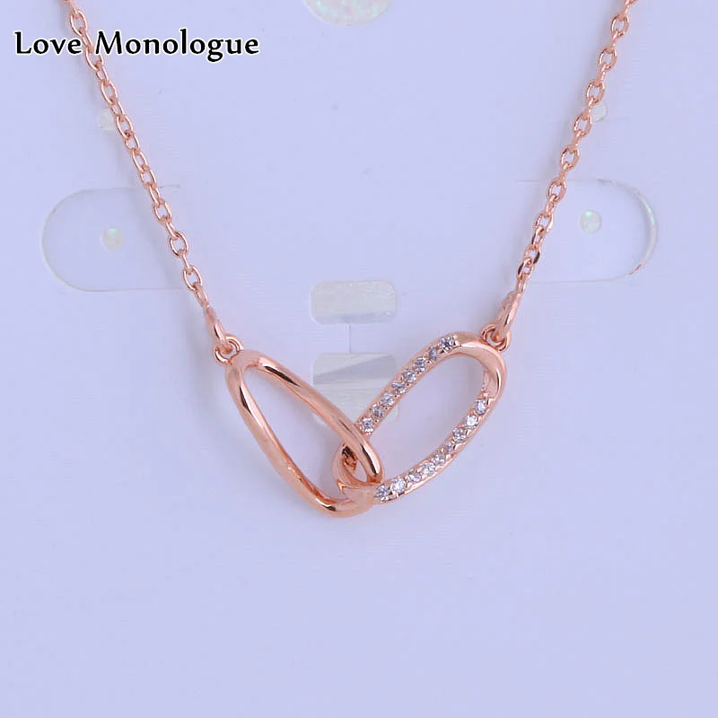 Любовный монолог эстетическое крошечное ожерелье чокер с кубическим цирконием