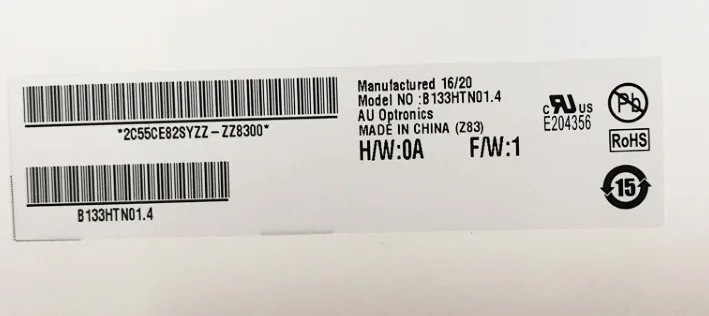 Высококачественный светодиодный ЖК экран b133htn01 13 3 дюйма eDP FHD 1080P для