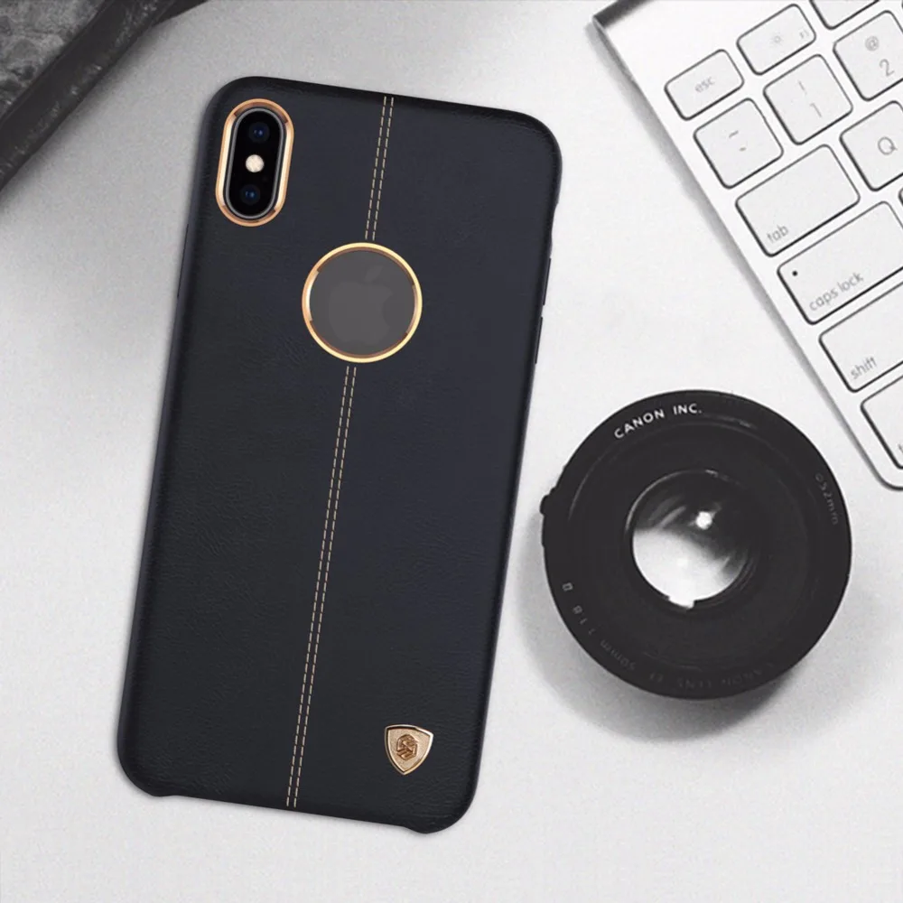 Чехол для Apple iPhone Xs Max Xr NILLKIN Englon Series кожаный чехол винтажный Чехол для iPhone Xs Max элегантный чехол для задней панели телефона s