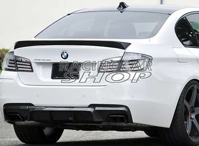 Неокрашенный спойлер V типа Подходит для BMW F10 F18 5 SERIES 520i 523i 528i 535i 2011UP B105F|for bmw|for bmw f10