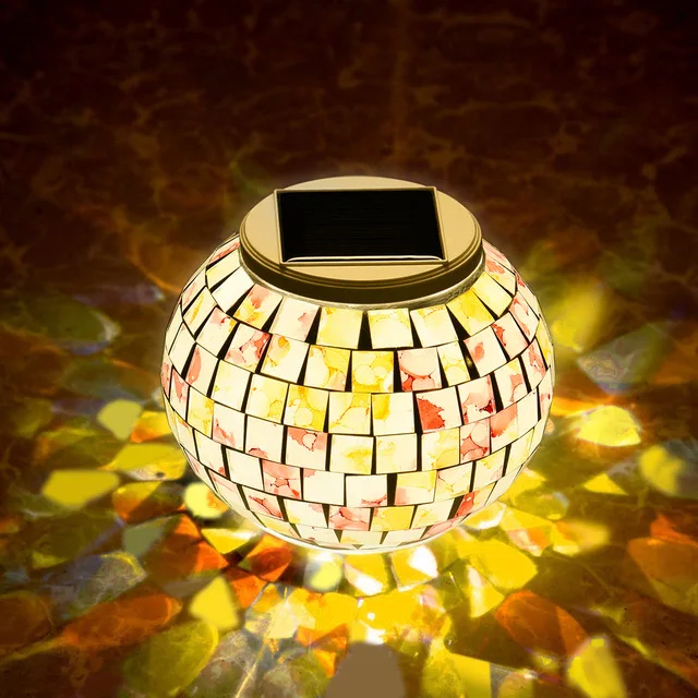 LEDGLE Солнечный Ночной светильник красивая керамическая лампа высокое качество