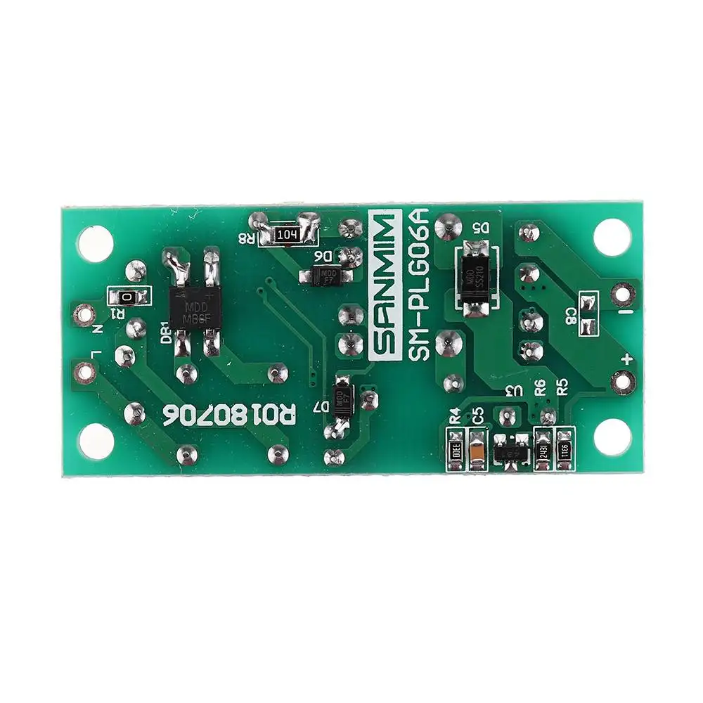 AC-DC 220V постоянного тока до 12В импульсный источник Питание изолированный модуль Питание несмонтированная плата зарядного устройства/12V0. 5A