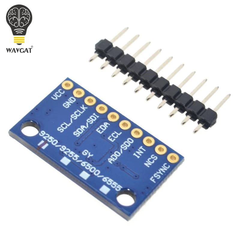 1 шт. SPI/IIC Φ MPU 9250 9 осевое отношение + гироскоп акселератор магнитометр сенсорный