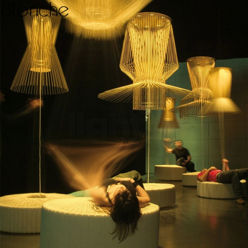 Современные Foscarini Allegro Ritmico Подвесная лампа, подвесные светильники, светодиодная Подвесная лампа для клетки, промышленное освещение, Декор для дома