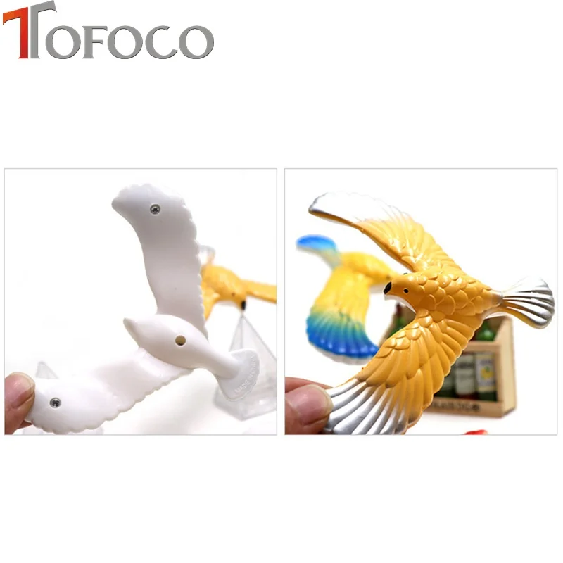 TOFOCO Magic Balancing Bird Science Desk Toy with Base Novelty Eagle Fun Learn Best Gift for Children | Игрушки и хобби