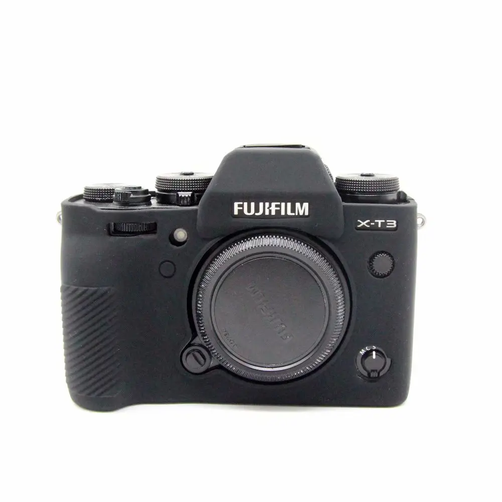 Мягкая силиконовая Резина Кожа брони чехол для камеры защитный FujiFilm Fuji XT3 XT-3