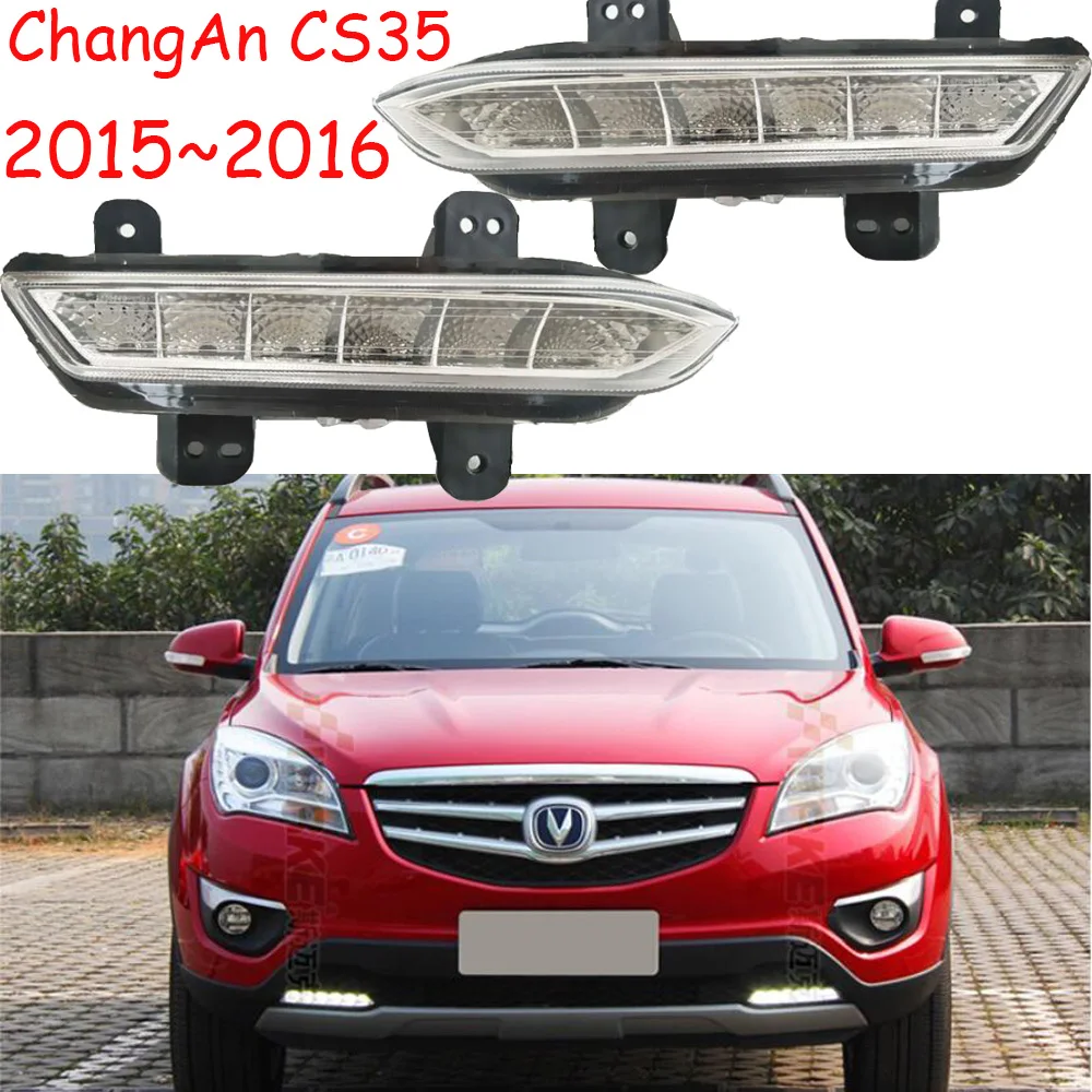 1 Автомобильный Стайлинг для 2015 ~ 2016 ChangAn CS35 Противотуманные фары светильник