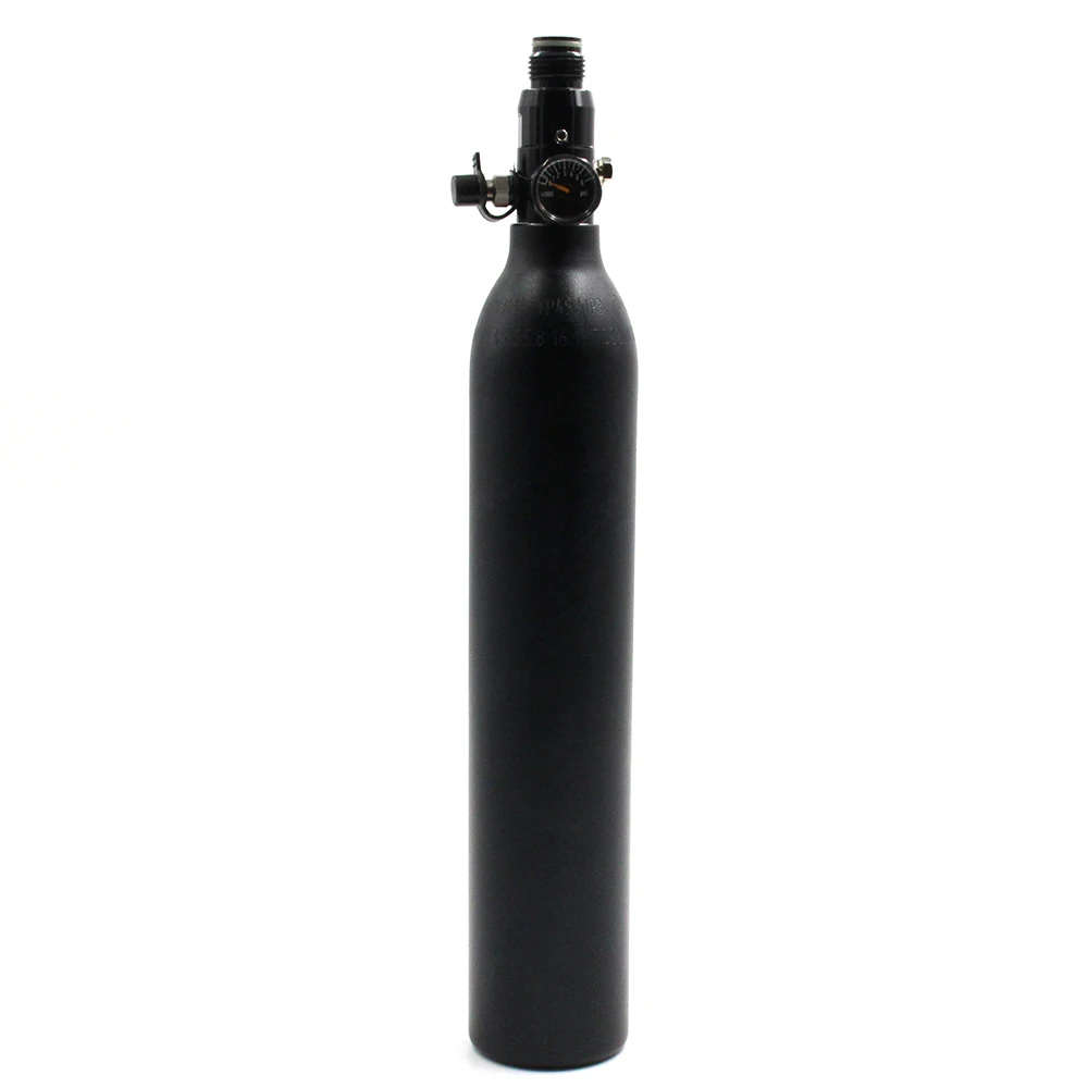 QUPB PCP Пейнтбол 0.45L 27CI цилиндр высокого давления 4500psi HPA резервуар для Акваланга с