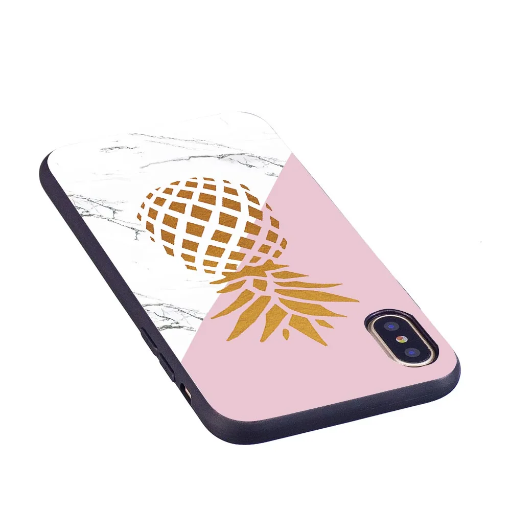 Чехол для телефона iPhone Xr Xs Max 7 8 6 6s Plus X SE цветок Фламинго кошка рыба любовь сердце