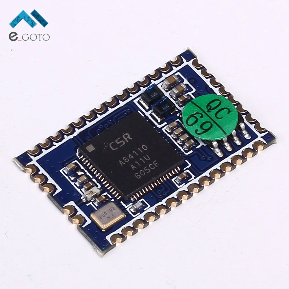 CSRA64110 Беспроводной модуль Bluetooth Audio BLE 4 0 2 Mono аналоговый Выход доска Поддержка USB